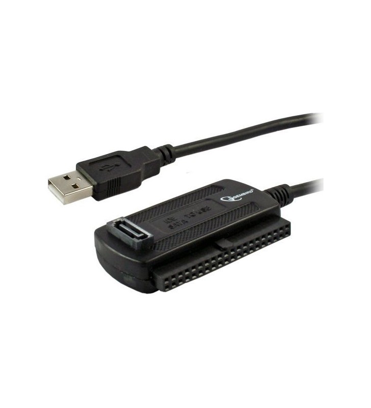 ADAPTOR GEMBIRD USB2.0 la IDE ori S-ATA, cu cablu,  "AUSI01"