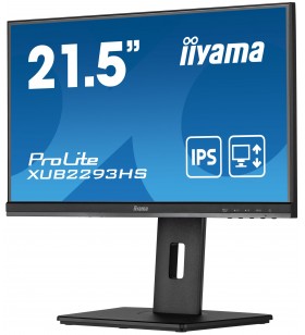 iiyama ProLite XUB2293HS-B5 monitoare LCD 54,6 cm (21.5") 1920 x 1080 Pixel Full HD LED Negru