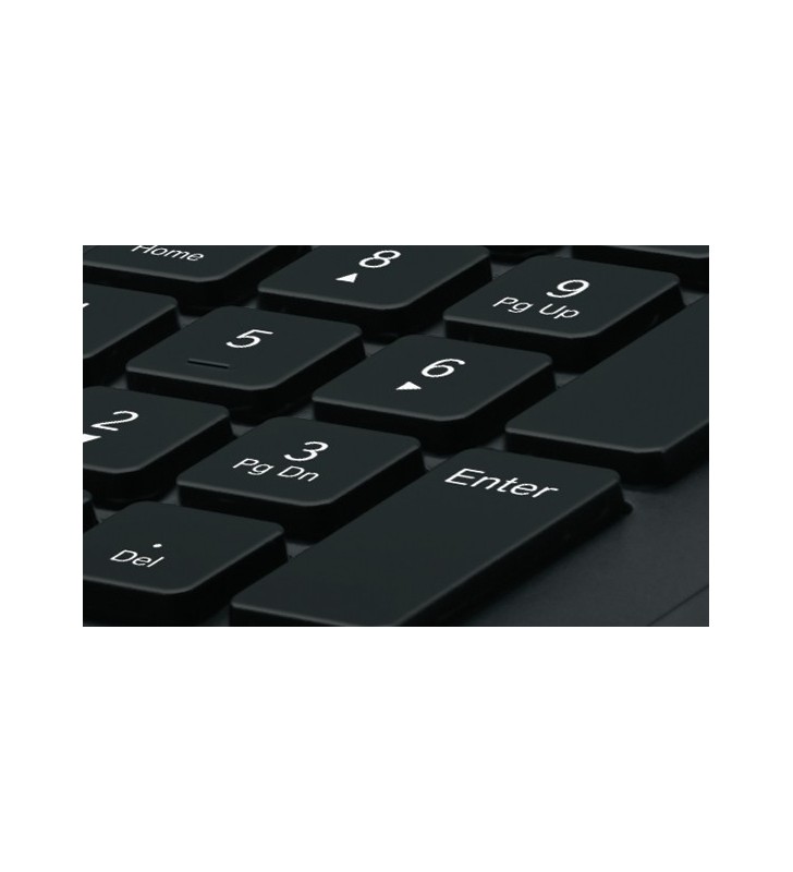Logitech K280e tastaturi USB QWERTY Italiană Negru