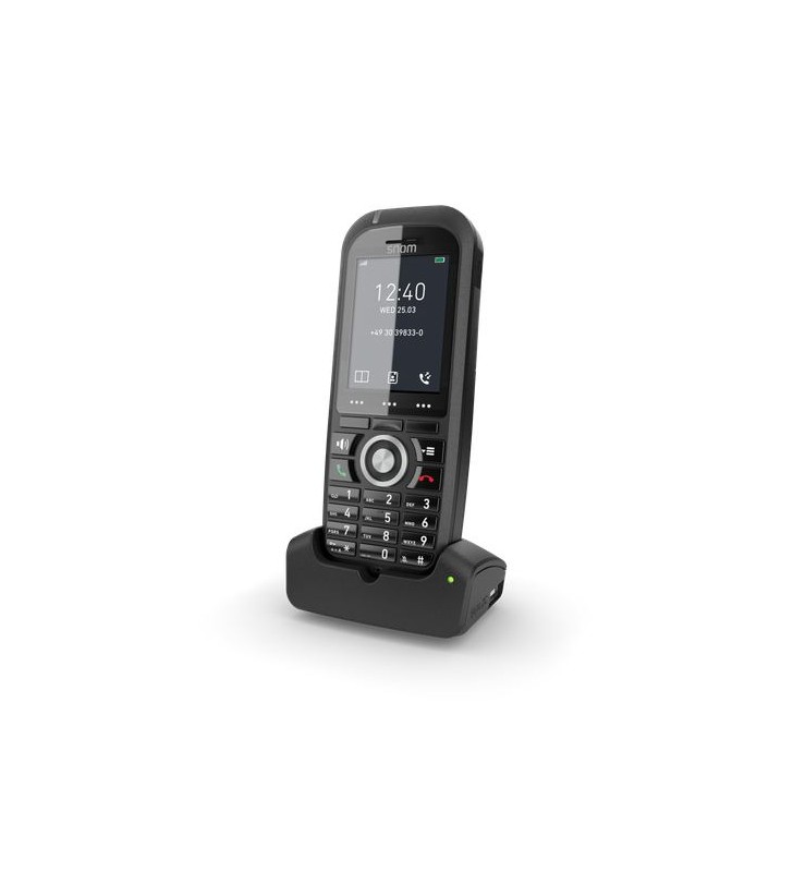 Snom M70 DECT telephone handset Caller ID Black