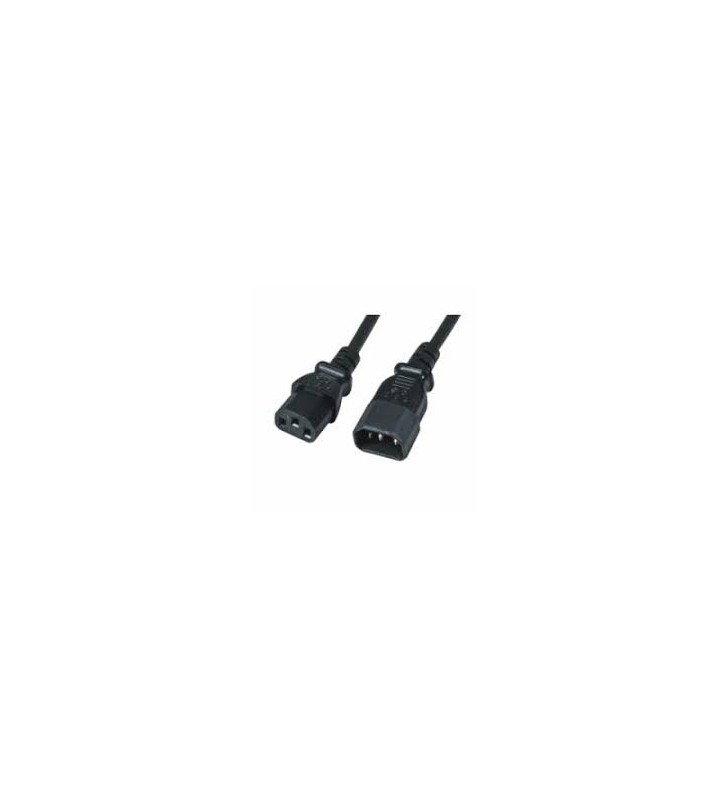 M-Cab 7200469 power cable Black 1 m C14 coupler C13 coupler