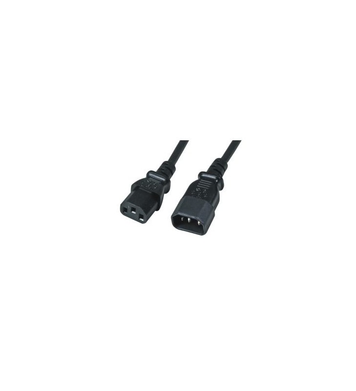 M-Cab 7200470 power cable Black 2 m C14 coupler C13 coupler