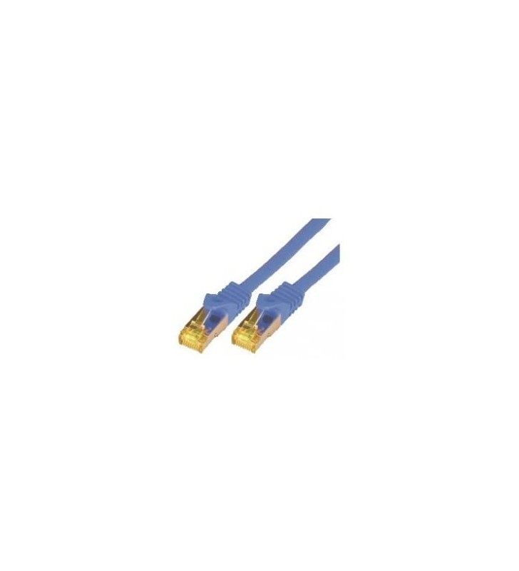 M-CAB RAW Network cable RJ-45 (M) RJ-45 (M) 3m SFTP, PiMF CAT7 moulded, snagless, halogen-free blue