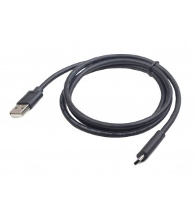CABLU USB2.0 la USB3.1 (Type-C)  GEMBIRD   1m, (AM/CM), black, "CC-USB2-AMCM-1M"