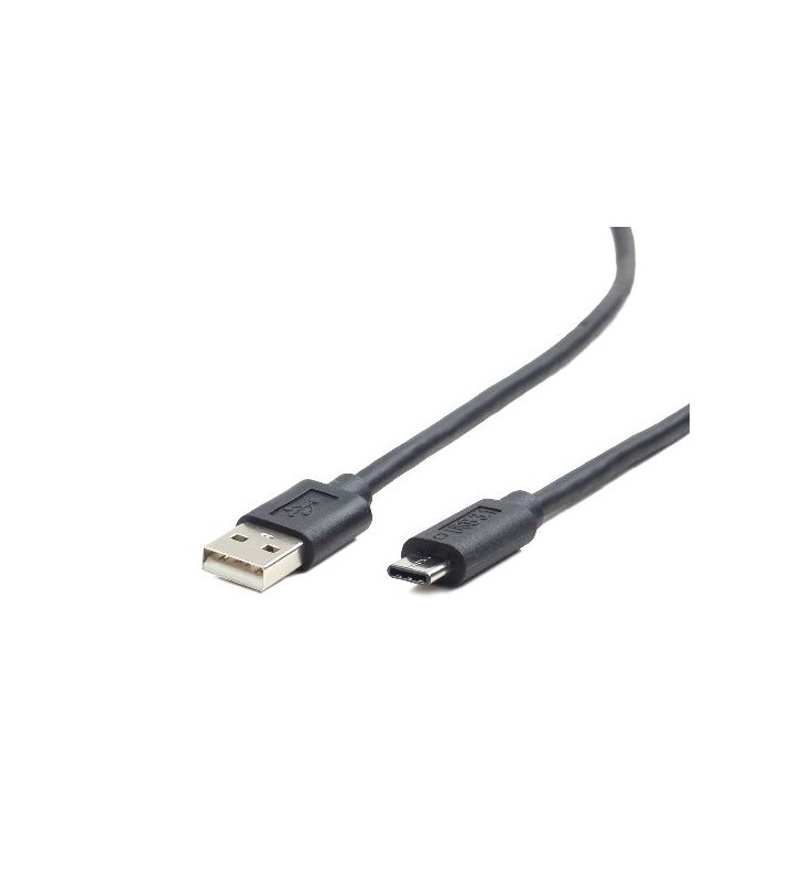 CABLU USB2.0 la USB3.1 (Type-C)  GEMBIRD   1m, (AM/CM), black, "CCP-USB2-AMCM-1M"