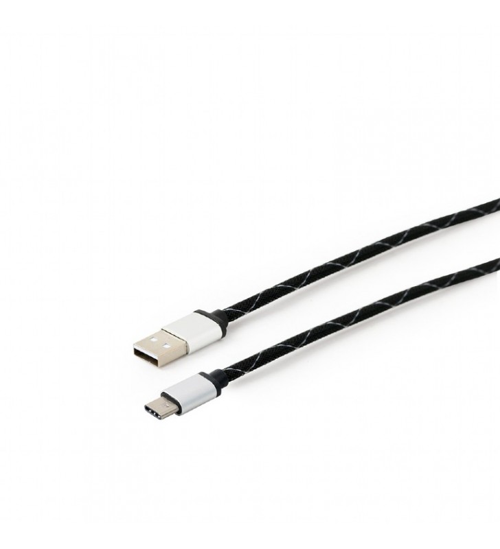 CABLU USB2.0 la USB3.1 (Type-C)  GEMBIRD   2.5m, (AM/CM), black, "CCP-USB2-AMCM-2.5M"