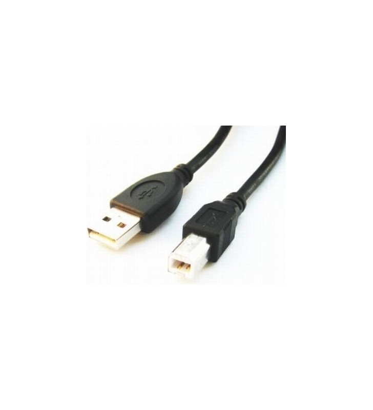 CABLU USB2.0 pt. imprimanta  GEMBIRD  4.5m,  (AM/BM), calitate premium, black, "CCP-USB2-AMBM-15"