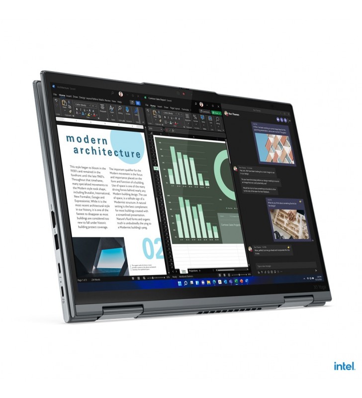 Lenovo ThinkPad X1 Yoga i7-1260P Hibrid (2 în 1) 35,6 cm (14") Ecran tactil WUXGA Intel® Core™ i7 16 Giga Bites LPDDR5-SDRAM