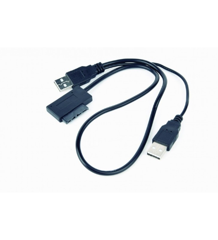 External USB to SATA adapter for Slim SATA SSD, DVD, Gembird A-USATA-01