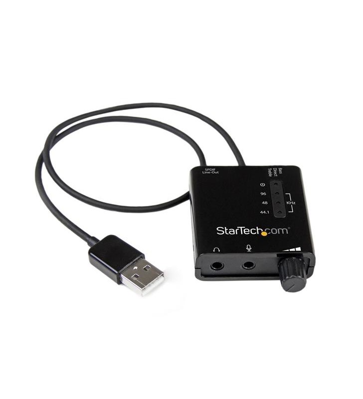 StarTech.com ICUSBAUDIO2D plăci de sunet 5.1 canale USB