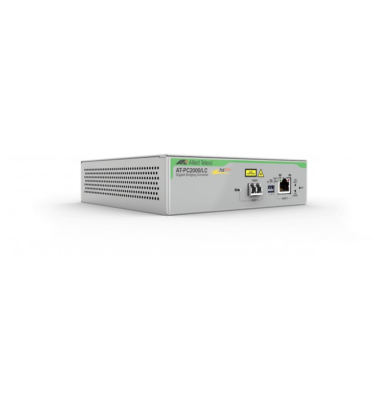 Allied Telesis AT-PC2000/LC-60 convertoare media pentru rețea 1000 Mbit/s 850 nm Gri