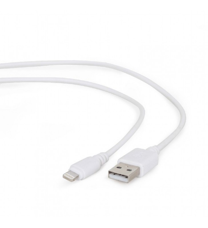 USB to 8-pin sync and charging cable, white, 0.5 m "CC-USB2-AMLM-W-0.5M"