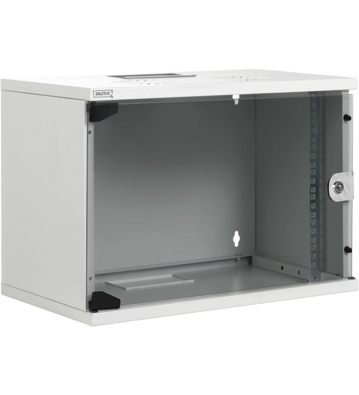 Digitus DN-19 09-U-S-1 19" wall cabinet (W x H x D) 540 x 460 x 400 mm 9 U Grey-white