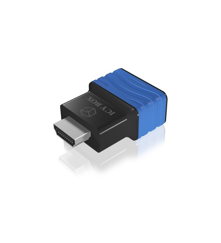 ICY BOX IB-AC516 HDMI VGA Negru, Albastru