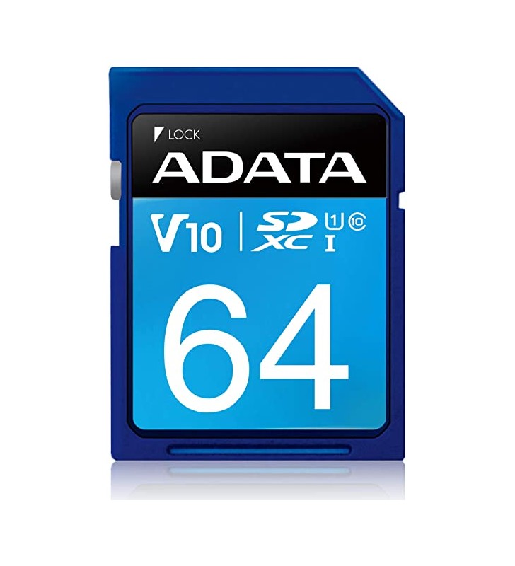 ADATA ASDX64GUICL10-R ADATA Premier SDXC UHS-I U1 64GB (Video Full HD) retail