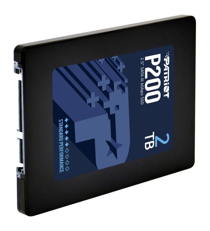PATRIOT P200S2TB25 Patriot SSD 2TB P200 2.5 SATA III 6Gb/s, R/W 530/460 MB/s