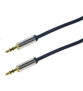 LOGILINK CA10100 LOGILINK - Cablu audio 3,5 m/m 1m albastru