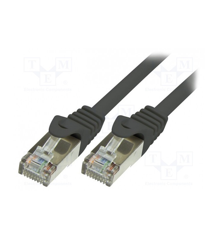 LOGILINK CP1063S LOGILINK - Cablu Patchcord CAT5e F/UTP 3,00m negru