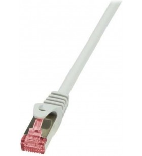 LOGILINK CQ2102S LOGILINK - Cablu Patchcord S/FTP PIMF, CAT6, PrimeLine 15m, gri