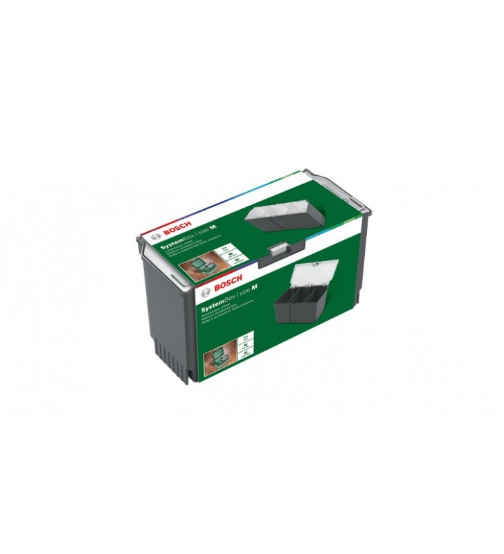 Bosch SystemBox Cutie depozitare Dreptunghiulare Polipropilen (PP) Negru, Gri