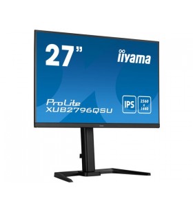 iiyama ProLite XUB2796QSU-B5 monitoare LCD 68,6 cm (27") 2560 x 1440 Pixel Wide Quad HD LED Negru
