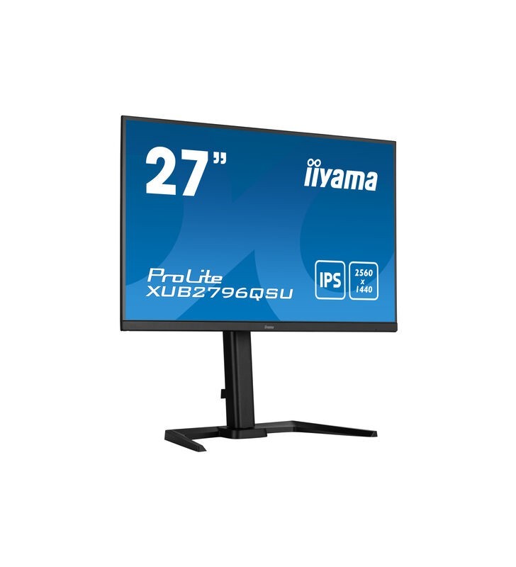 iiyama ProLite XUB2796QSU-B5 monitoare LCD 68,6 cm (27") 2560 x 1440 Pixel Wide Quad HD LED Negru