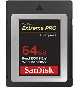 SDCFEXPRESS 64GB EXTREME PRO/1500MB/S R 800MB/S W 4X6