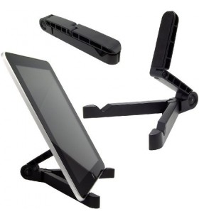 Suport universal GEMBIRD, pentru tableta, iPad, smartphone, unghiuri multiple, portret, black, "TA-TS-01"