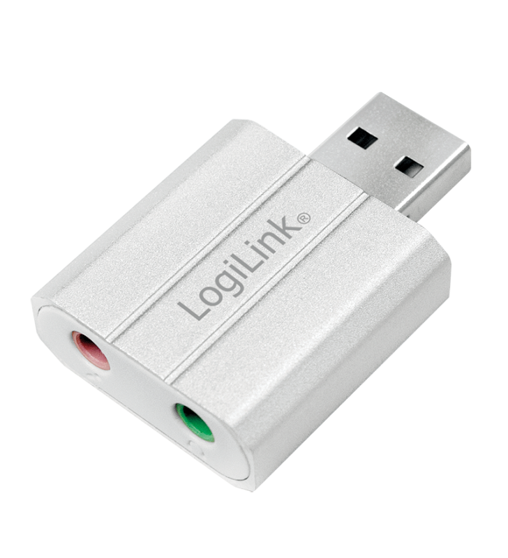 LOGILINK UA0298 LOGILINK - USB audio adapter, silver