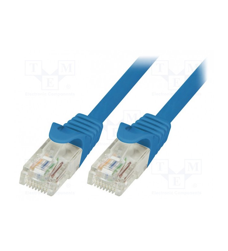 LOGILINK CP2036U LOGILINK - Cablu Patchcord CAT6 U/UTP EconLine 1,00m albastru