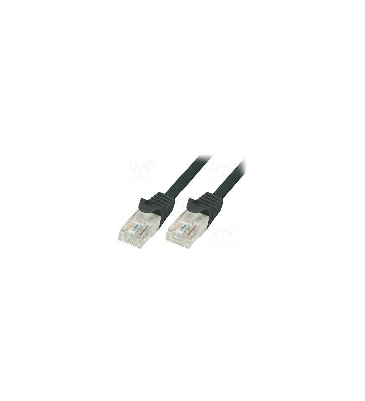 LOGILINK CP2013U LOGILINK - Cablu Patchcord CAT6 U/UTP EconLine 0,25m negru