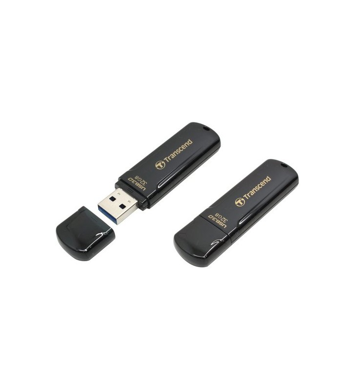 TRANSCEND TS32GJF700 Transcend - stick USB JF700 32GB USB3, viteza 70/30MBs, negru