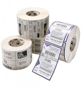 Label, Paper, 40x30mm Thermal Transfer, Z-PERFORM 1000T, Uncoated, Permanent Adhesive, 25mm Core