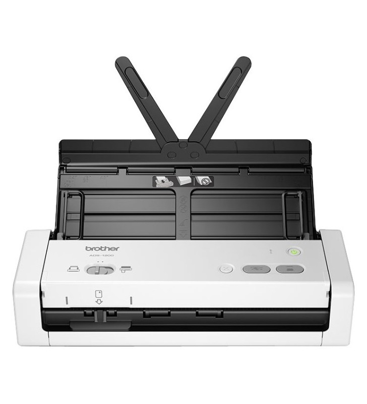BROTHER ADS1200TC1 Brother ADS-1200T, Scaner A4, dual CIS, ADF, USB 3.0, USB direct, wireless