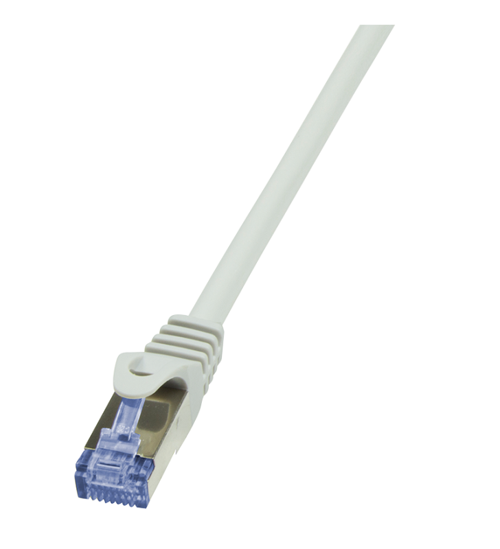 LOGILINK CQ3052S LOGILINK - Patchcord Cablu Cat.6A 10G S/FTP PIMF PrimeLine 2m gri