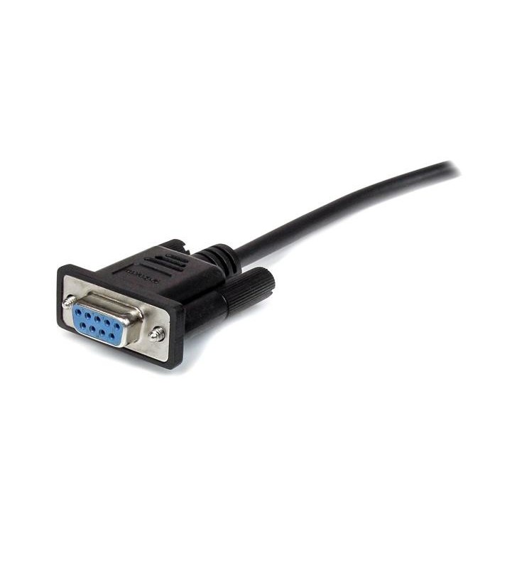 StarTech.com 1m DB9 RS232 cabluri seriale Negru DB-9
