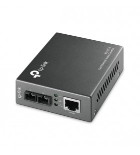 TP-LINK MC110CS convertoare media pentru rețea 100 Mbit/s 1310 nm Monomodală Negru
