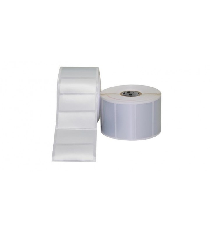 Label, Polyester, 102x76mm Thermal Transfer, Z-Ultimate 3000T Silver, Permanent Adhesive, 76mm Core