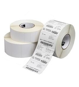 Label, Paper, 57x51mm Direct Thermal, Z-Select 2000D, Coated, Permanent Adhesive, 25mm Core, Perforation