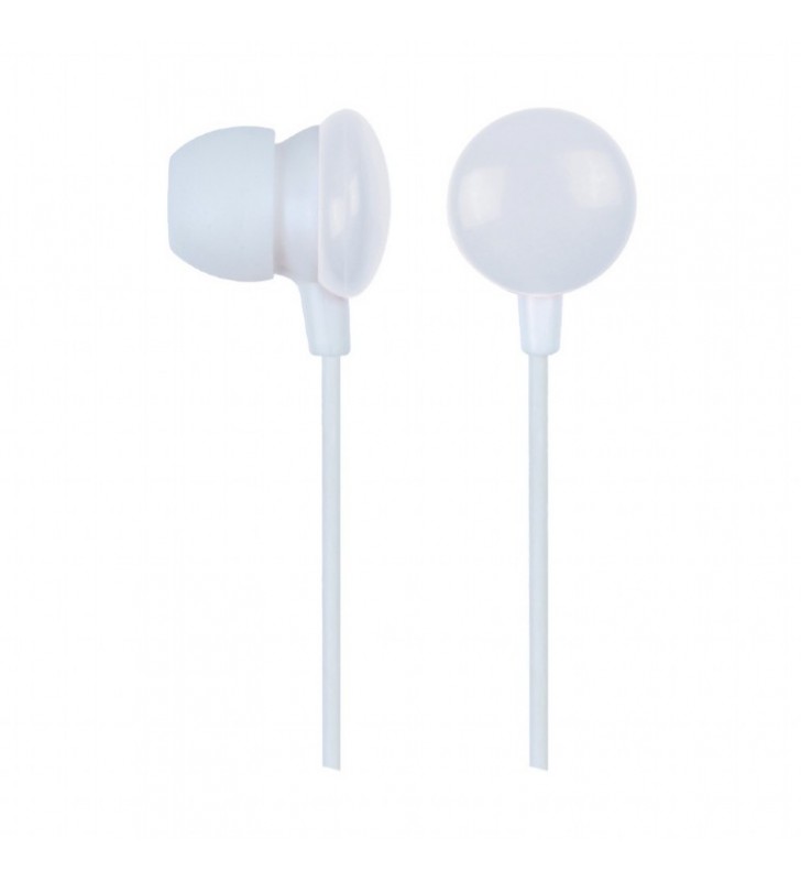 Candy' In-ear earphones, white "MHP-EP-001-W"