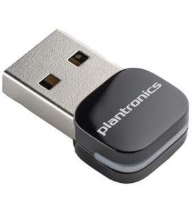 Plantronics 85117-01 Bluetooth USB Adapter - Black/silver