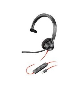 Poly Blackwire 3310 Microsoft USB-C Wired Headset - 214011-01