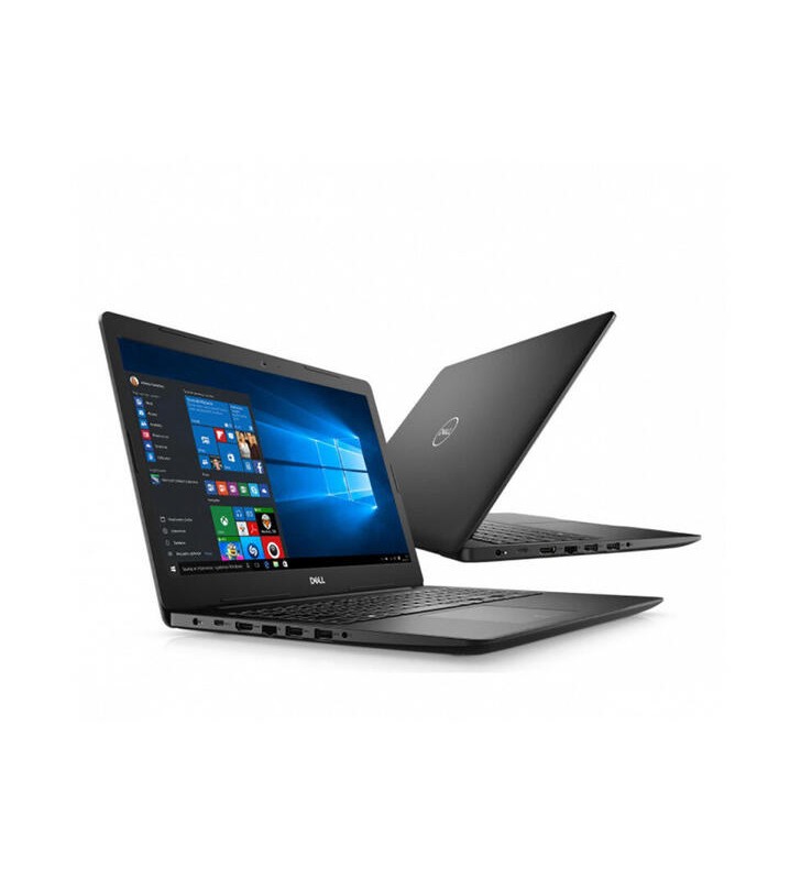 Laptop Dell Inspiron 15 3593, 15.6'' FHD, Intel Core i3-1005G1, 8GB DDR4, 256GB SSD, Intel UHD, Win 10 Home, Black, 2Yr CIS