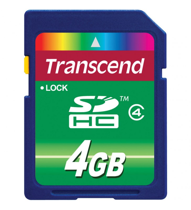 TRANSCEND TS4GSDHC4 Transcend - card memorie SDHC 4GB Class 4