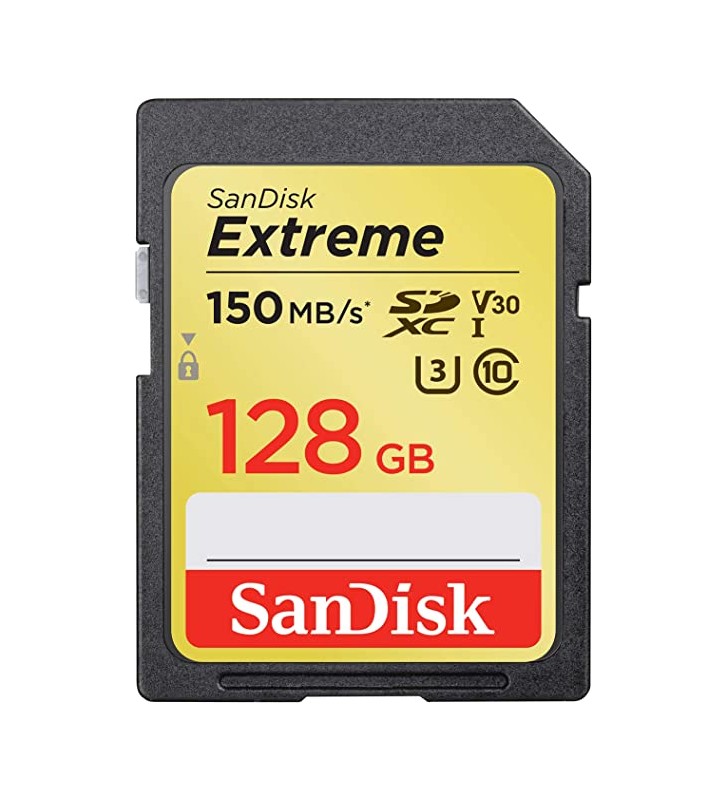 SANDISK SDSDXV5-128G-GNCIN SANDISK Extreme SDXC 128GB V30 150/70 MB/s