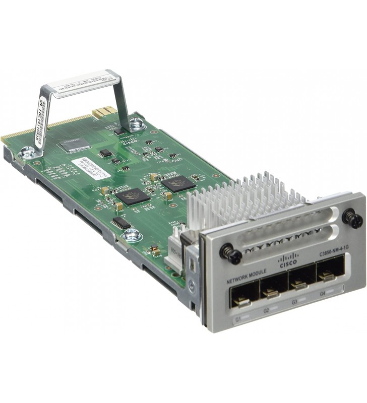 Cisco 4-Port Gigabit LAN Expansion Module for Catalyst 3850-24/3850-48 (C3850-NM-4-1G)