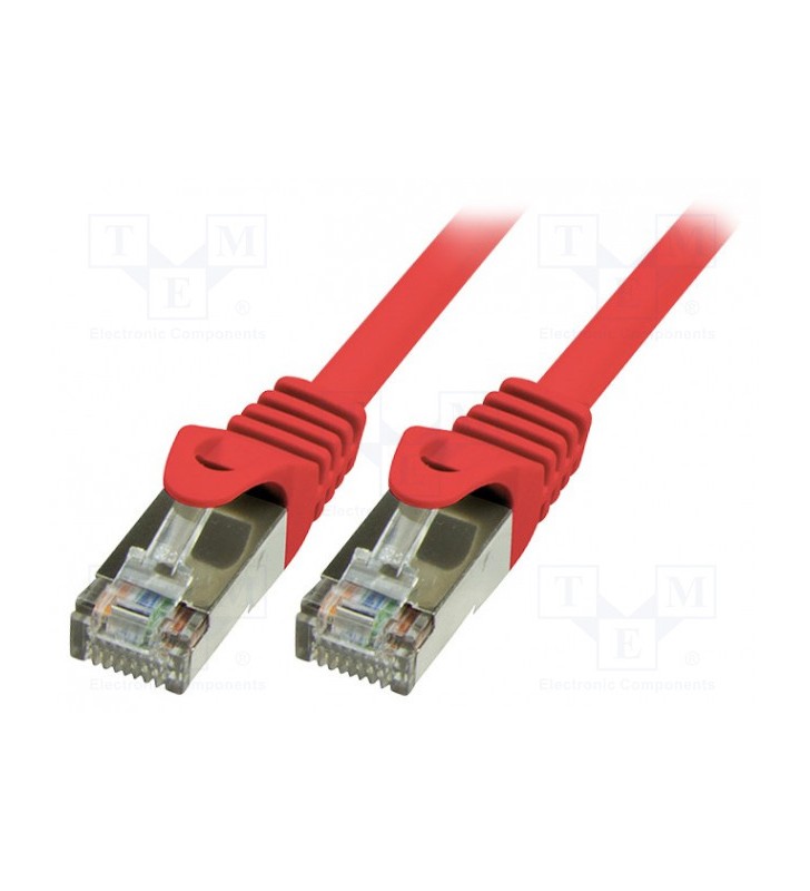 LOGILINK CP1054S LOGILINK - Cablu Patchcord CAT5e F/UTP 2,00m roșu