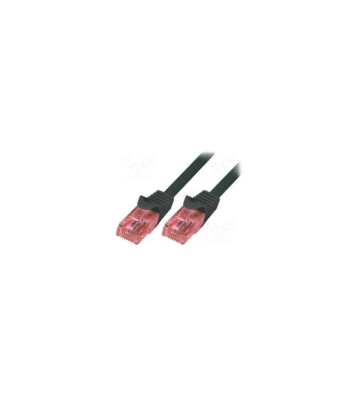 LOGILINK CQ2033S LOGILINK - Patchcord Cablu Cat.6 S/FTP PIMF PrimeLine 1,00m, negru