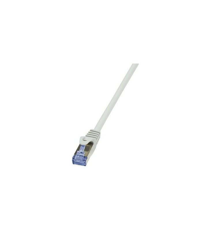 LOGILINK CQ4092S LOGILINK - Cat.6A Patch cable made from Cat.7 raw cable, grey, 10m
