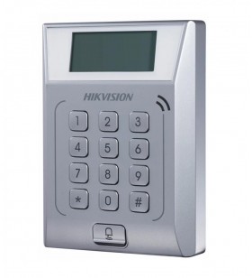 Standalone Access Control Terminal Hikvision, DS-K1T802M Built-inMifarecard reading module, Storage with 3,000 cards and 10,000